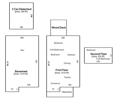 Floorplan - 5910 Hillcrest, Grosse Pointe, MI 48236 photo 1 of 1