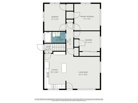Floorplan - 362 Hillside, Jackson, MI 49203 photo 1 of 2