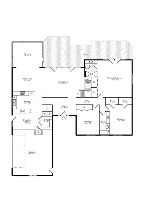 Floorplan - 8443 Donovan, Dexter, MI 48130 photo 1 of 4