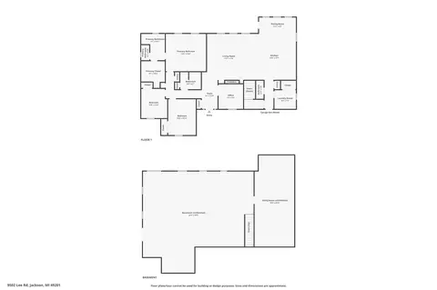 Floorplan - 9502 Lee, Jackson, MI 49201 photo 1 of 3