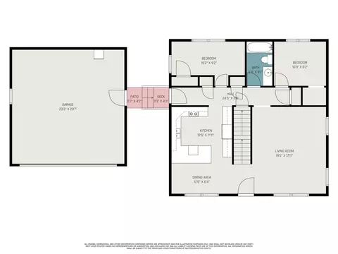 Floorplan - 2595 E First, Custer, MI 49405 photo 1 of 3
