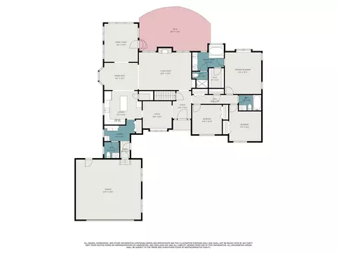 Floorplan - 2540 Meadowbrook, Jackson, MI 49201 photo 1 of 2