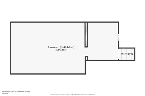 Floorplan - 65239 Youngs Pr, Constantine, MI 49042 photo 4 of 4
