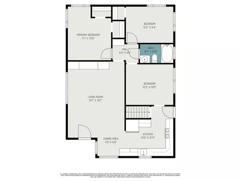 Floorplan - 3834 Perrine, Rives Junction, MI 49277 photo 1 of 4