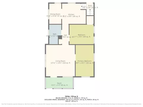 Floorplan - 820 Hackett, Ionia, MI 48846 photo 2 of 3