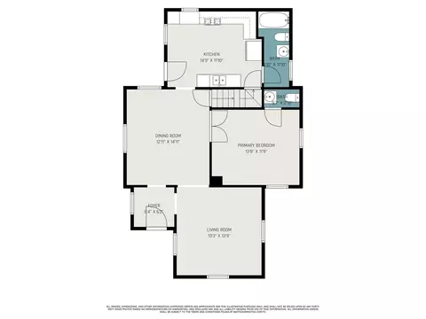 Floorplan - 310 W Three, Three Rivers, MI 49093 photo 1 of 2