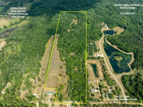 39 N Acres N Pingree, Alma, MI 48801