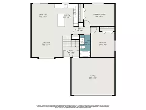 Floorplan - 3380 Milo, Walker, MI 49534 photo 1 of 2
