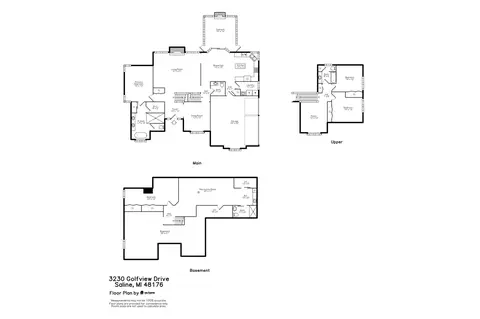 Floorplan - 3230 Golfview, Saline, MI 48176 photo 3 of 4