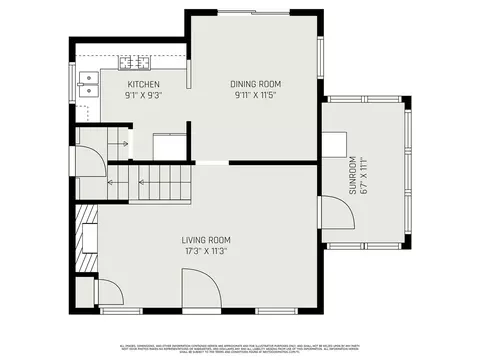 Floorplan - 764 Douglas, Jackson, MI 49203 photo 1 of 4