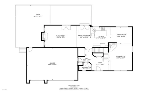 Floorplan - 254 Spruceview, Plainwell, MI 49080 photo 1 of 3