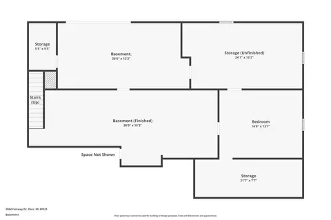 Floorplan - 2864 Fairway, Dorr, MI 49323 photo 2 of 6