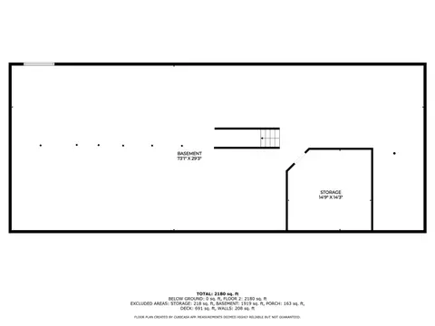 Floorplan - 7944 Gilmore, Reading, MI 49274 photo 2 of 3
