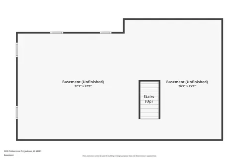 Floorplan - 5230 Timbercrest, Jackson, MI 49201 photo 4 of 4