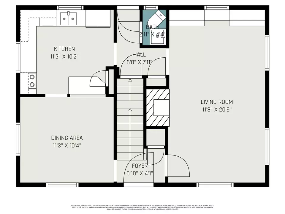 Floorplan - 2512 Wellington, Kalamazoo, MI 49008 photo 3 of 3