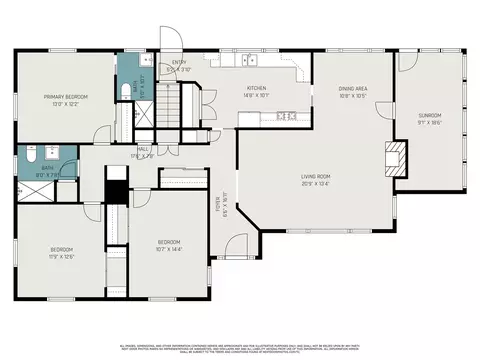 Floorplan - 3816 Stonewall, Jackson, MI 49203 photo 1 of 2