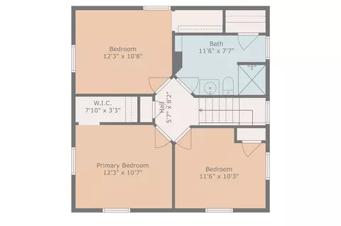 Floorplan - 212 N Bowen, Jackson, MI 49202 photo 6 of 6