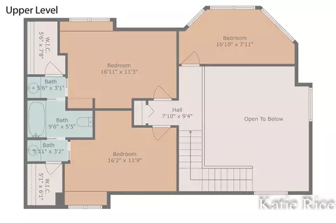 Floorplan - 5575 Beechmont, Whitehall, MI 49461 photo 2 of 3