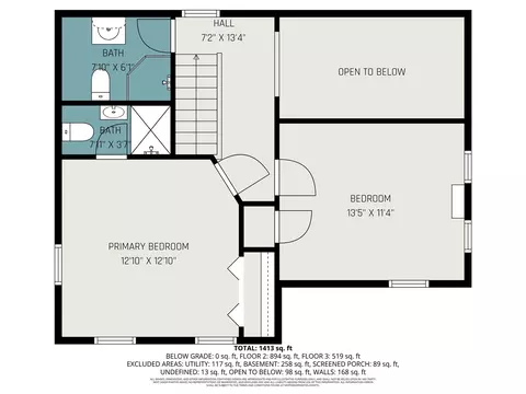 Floorplan - 314 W Jackson, Bellevue, MI 49021 photo 2 of 3