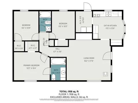 Floorplan - 2456 Dane, Gowen, MI 49326 photo 1 of 2