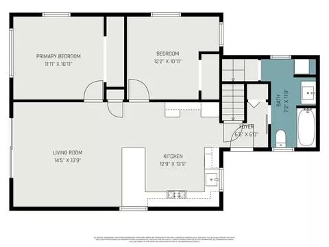 Floorplan - 3525 Coon, Gregory, MI 48137 photo 1 of 2