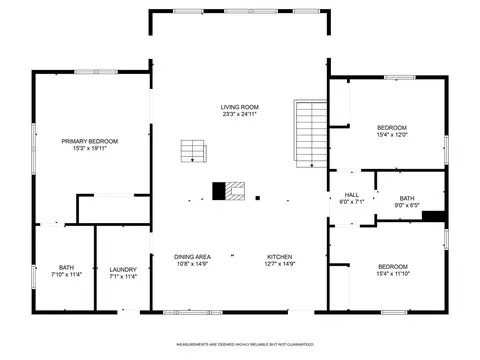 Floorplan - 1750 Fox, Jackson, MI 49201 photo 2 of 3