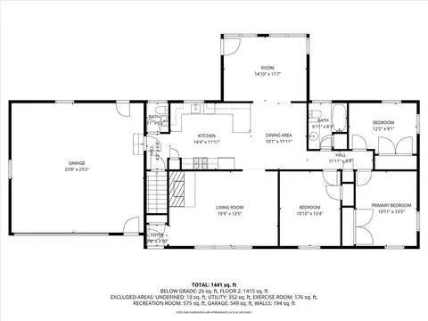 Floorplan - 904 E Savidge, Spring Lake, MI 49456 photo 3 of 6