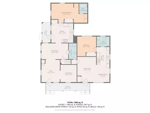 Floorplan - 7955 Forest, Dexter, MI 48130 photo 2 of 3