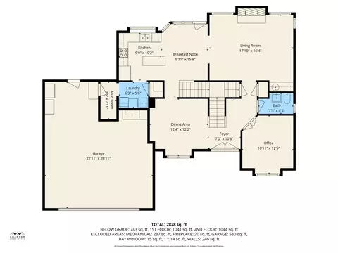 Floorplan - 7142 Foxmoore, Jackson, MI 49201 photo 1 of 4
