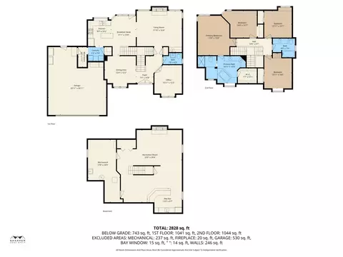 Floorplan - 7142 Foxmoore, Jackson, MI 49201 photo 3 of 4