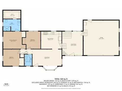Floorplan - 1284 Codling, Adrian, MI 49221 photo 2 of 3