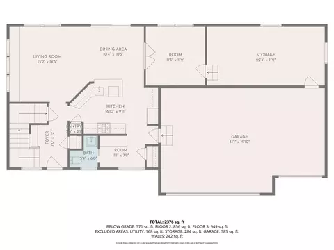 Floorplan - 4356 Amazon, Lowell, MI 49331 photo 1 of 8