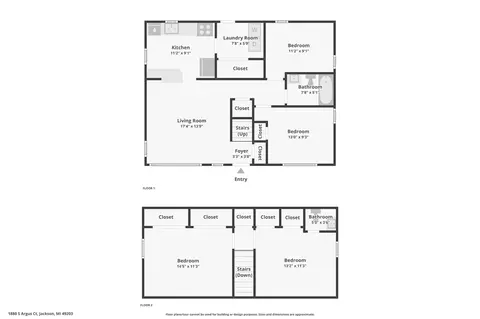 Floorplan - 1880 S Argus, Jackson, MI 49203 photo 3 of 3