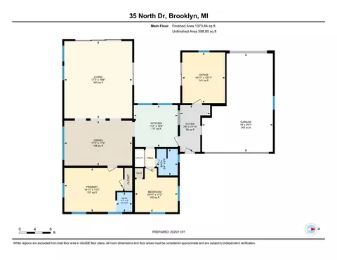 Floorplan - 35 North, Brooklyn, MI 49230 photo 1 of 1