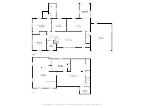 Floorplan - 287 W Butler, Bad Axe, MI 48413 photo 2 of 2