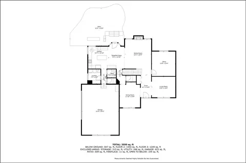 Floorplan - 8960 Albany, Saline, MI 48176 photo 2 of 4