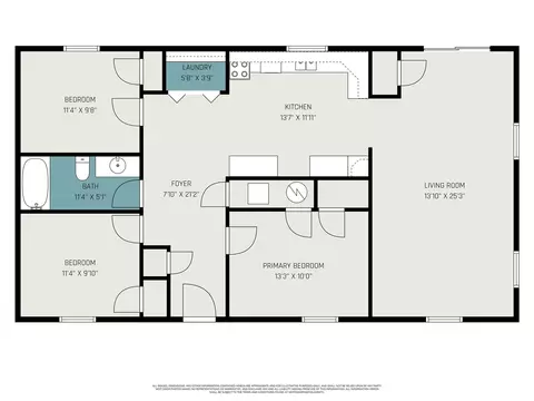 Floorplan - 8470 Kennedy, Munith, MI 49259 photo 1 of 1
