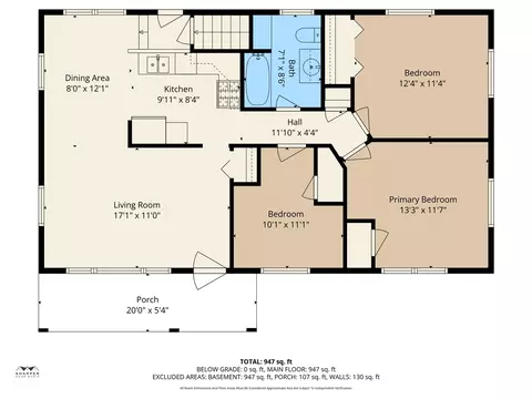 Floorplan - 1273 E Southfield, Jackson, MI 49203 photo 1 of 5