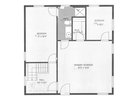Floorplan - 688 Pierce, Plainwell, MI 49080 photo 1 of 3