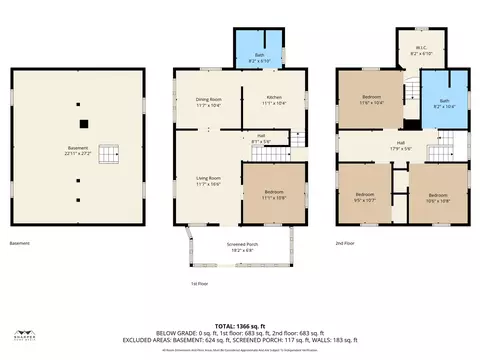 Floorplan - 208 Bates, Jackson, MI 49202 photo 1 of 3