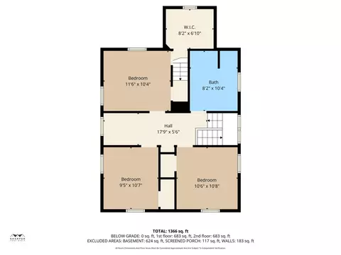 Floorplan - 208 Bates, Jackson, MI 49202 photo 3 of 3