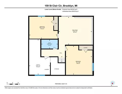 Floorplan - 159 St Clair, Brooklyn, MI 49230 photo 2 of 2