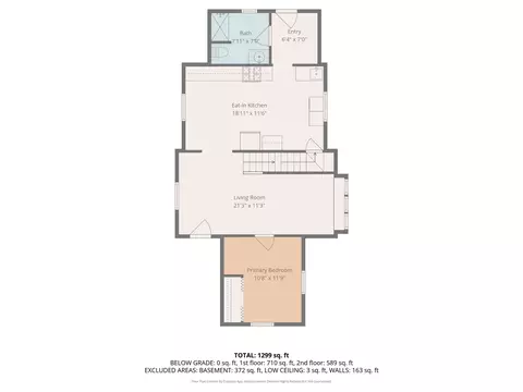 Floorplan - 1012 Lansing, Jackson, MI 49202 photo 1 of 4