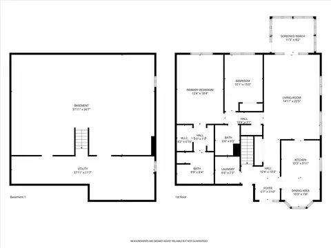Floorplan - 913 Oakbrook, Jackson, MI 49203 photo 2 of 2