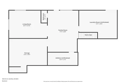 Floorplan - 3534 41st, Hamilton, MI 49419 photo 6 of 6