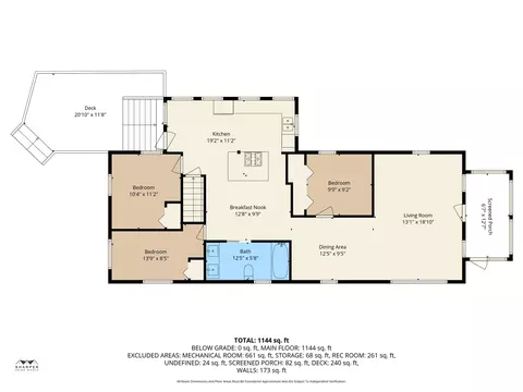 Floorplan - 328 Adams, Jackson, MI 49202 photo 1 of 3
