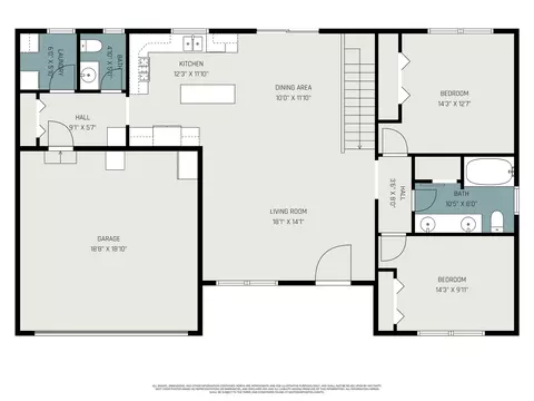 Floorplan - 4182 Spring Mdw, Hamilton, MI 49419 photo 3 of 3