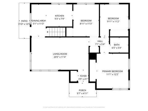 Floorplan - 1023 Sutton, Adrian, MI 49221 photo 4 of 6