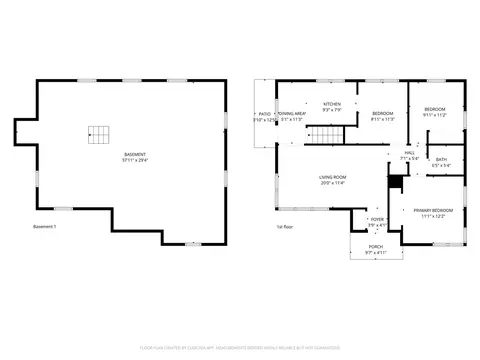 Floorplan - 1023 Sutton, Adrian, MI 49221 photo 1 of 6