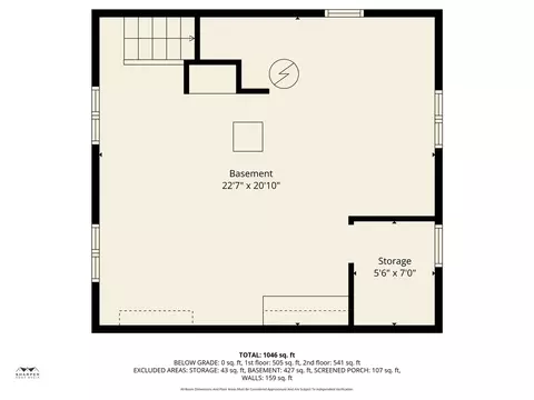Floorplan - 407 S West, Jackson, MI 49201 photo 3 of 4